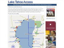 Tablet Screenshot of laketahoeaccess.com